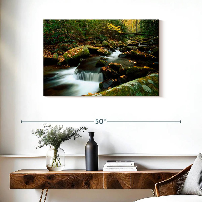 Alvord Mossy Forks River, 24" H x 36" W