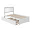 Lit plateforme extra long avec lit gigogne en bois massif Huntsville-1142755267