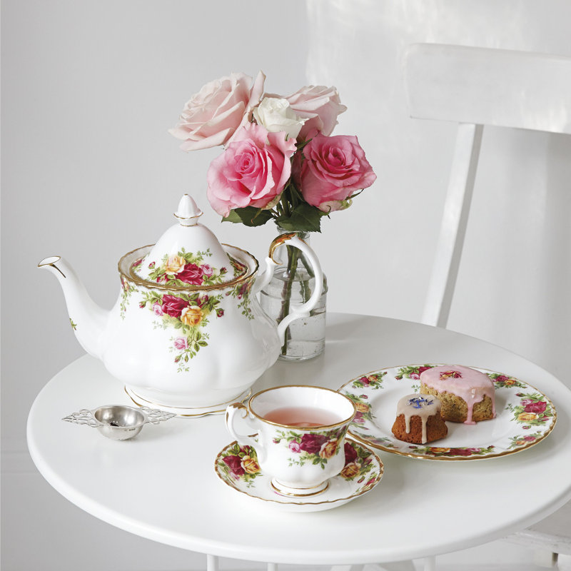 Royal Albert Old Country Roses 3 Piece Teapot Set