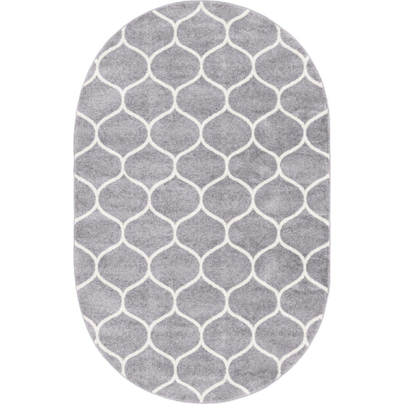 Tellaro Abstract Indoor Rug, Oval 5' x 8'