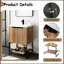 Meuble-lavabo autoportant de 24 po avec lavabo en résine