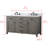 Ajiya 60" Double Bathroom Vanity-1266716095-1266716089