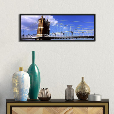 " John A. Roebling Suspension Bridge Cincinnati, Ohio "