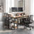 Computer Desk, Home Office White With Keyboard Tray, Study Writing Table Studio Work With Shelf-1041601870-1041601871