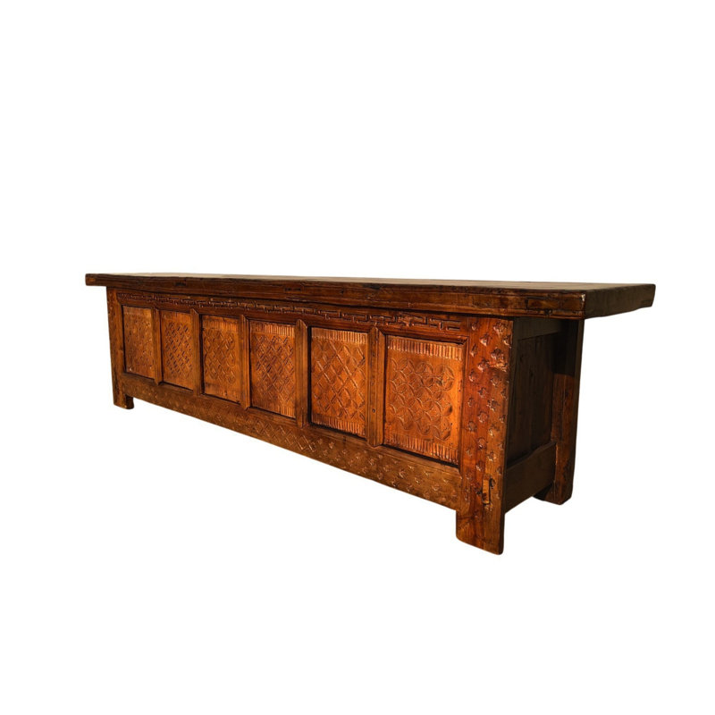 90.6 in. W Solid Wood Sideboard