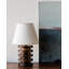 Lampe de table en bois massif Malmo