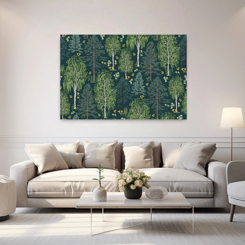 Art contemporain contemporain, art contemporain, H 40 po x l 60 po