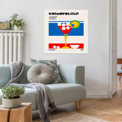 Art contemporain abstrait rétro, paysage naturel, art contemporain