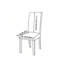 T-Cushion Dining Chair Slipcover