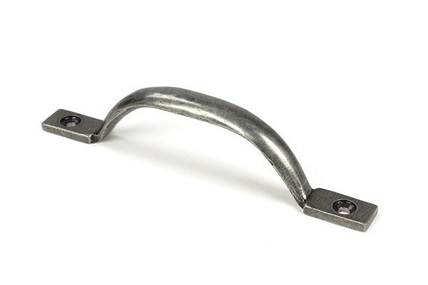 Sash Pull Slim, Pewter Patina