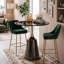 with Iron Base Dining Table-1580769448