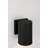 Plaza 100 Wall Sconce, 14W, Black Finish