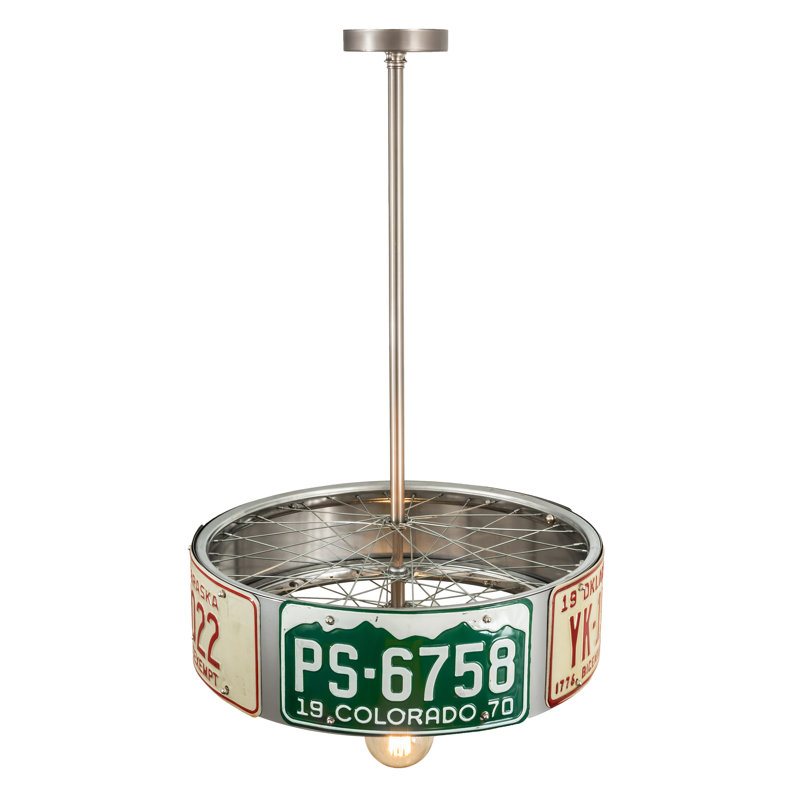 Rustic Lodge 1 - Light LED Pendant