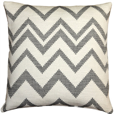 Coussin en coton «Lorenzo Zigzag»