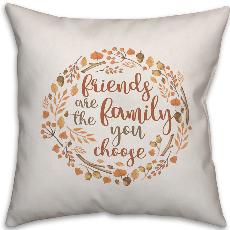  Coussin Friends Friends Family