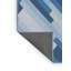 Tapis bleu/blanc à motifs-2099289010