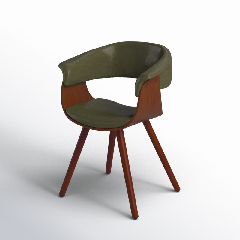 Chaise de salle à manger Gauri, Vert