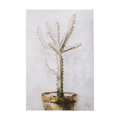 Toile texturée Cactus I a