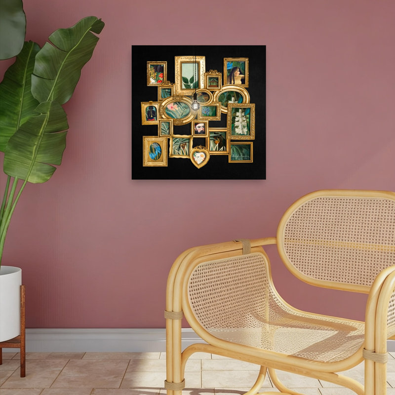Reproduction d'art éclectique Golden Gallery, 18" H x 18" W