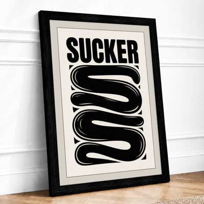 Sucker Typography - Print