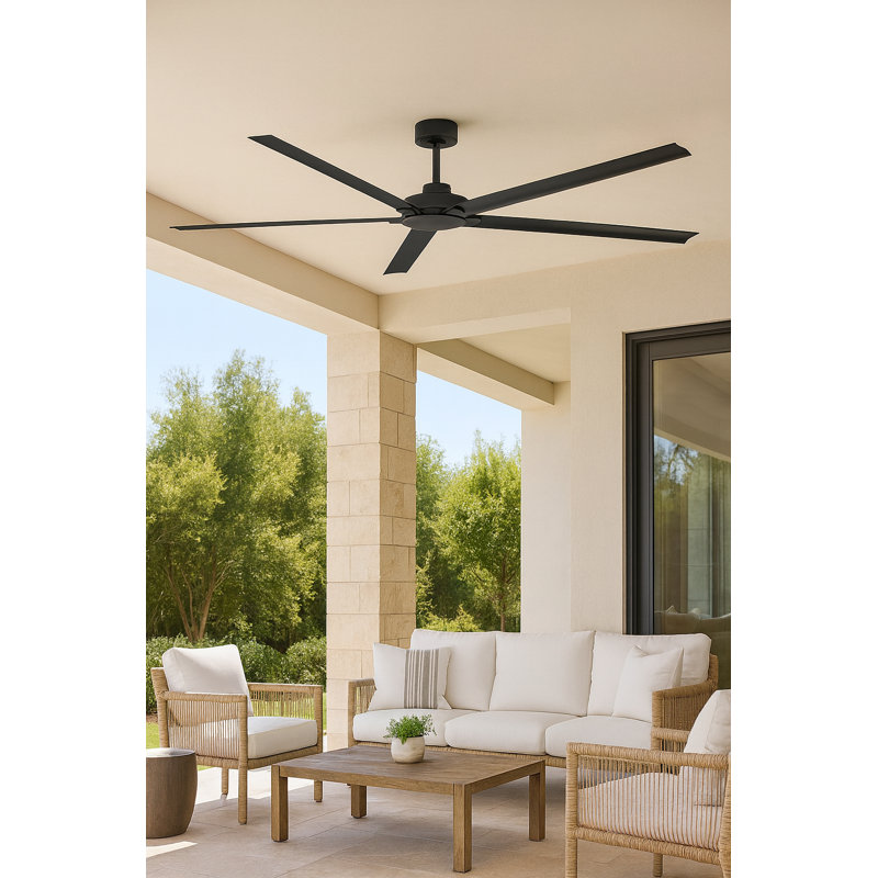 Ventilateur de plafond Hinkley Vento, Noir mat