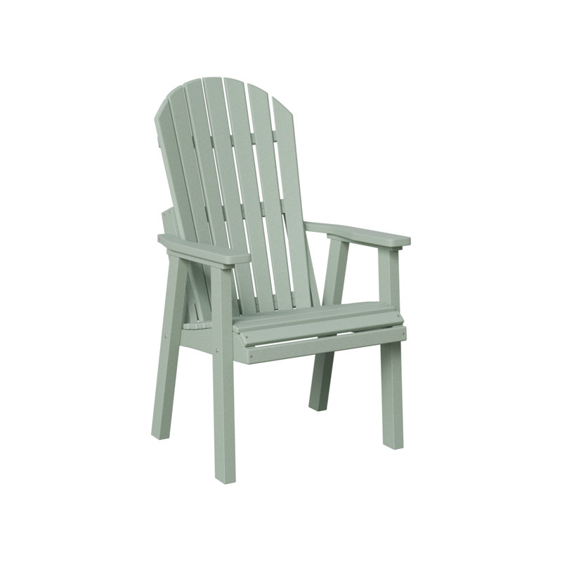 Comfo Back Outdoor Dining Armchair, Seafoam