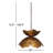 Lotus 1 - Light Gold Unique/Statement Pendant-31274423