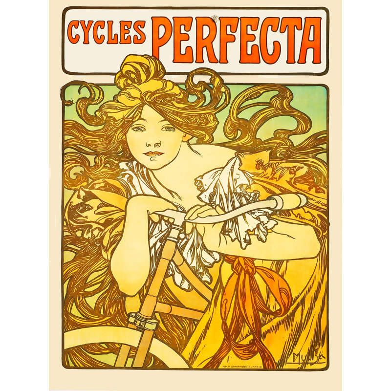 Affiche «Cycles Perfecta Paris» par Grotto Studios