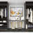 Metal Deep Set Metal Mesh Laundry Basket Storage Cart with Wheels and Handles-62972723-62972726