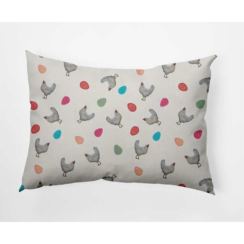Reversible Throw Pillow, Whisper White