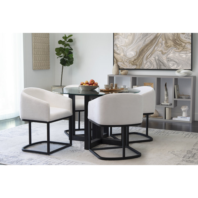 Ensemble repas pour 4 personnes Blaze, Blanc