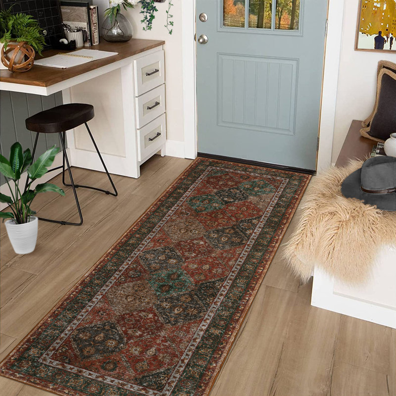 Tapis Crissay avec envers antidérapant, Tapis de couloir 2 pi x 6 pi