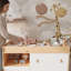 Commode à langer moderne avec rangement solide-1864334460