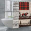 Rideaux de douche Plaid Moose Lodge pour salle de bain, l 71 × 71