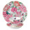Ensemble de 3 assiettes à tasses et à salade en porcelaine tendre 8 "Friendship Royal Albert Miranda Kerr