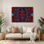 Art mural rouge Op Op 10