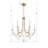 Paradiso 6 - Light Steel Dimmable Chandelier-169635579