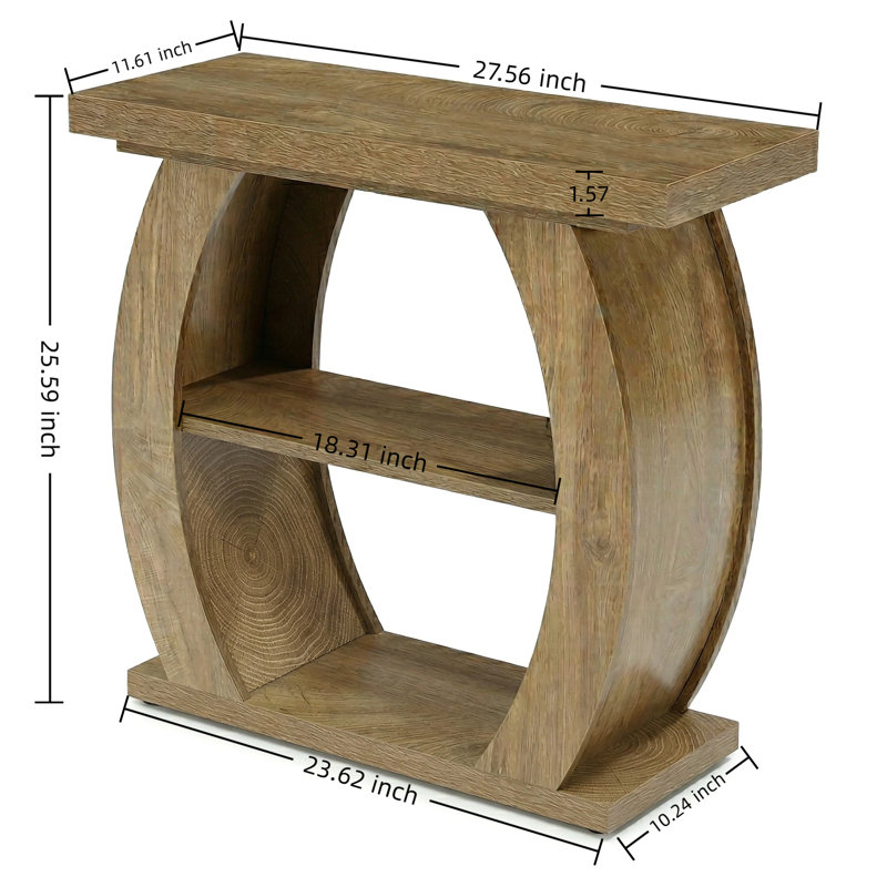 Pedestal End Table, 1 Pcs