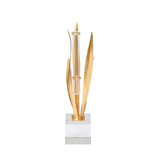 Gold Leaf Vase