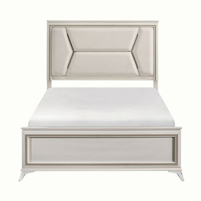 Bed Frame With Side Bookshelves, Two Drawers, And Built-in USB Port