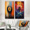 Acoustique Serenity Vinyle Disque I - Ensemble de 2 impressions sur toile