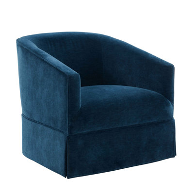 Skirted Swivel Chair