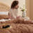 Bedsure Boho Duvet Cover King Size - Burnt Orange Breathable & Soft Boho Bedding, Machine Washable Comforter Cover for All Seasons, Includes 1 Duvet Cover 104"x90" with 2 Pillow Shams & Zipper Closure-106256306-100776161