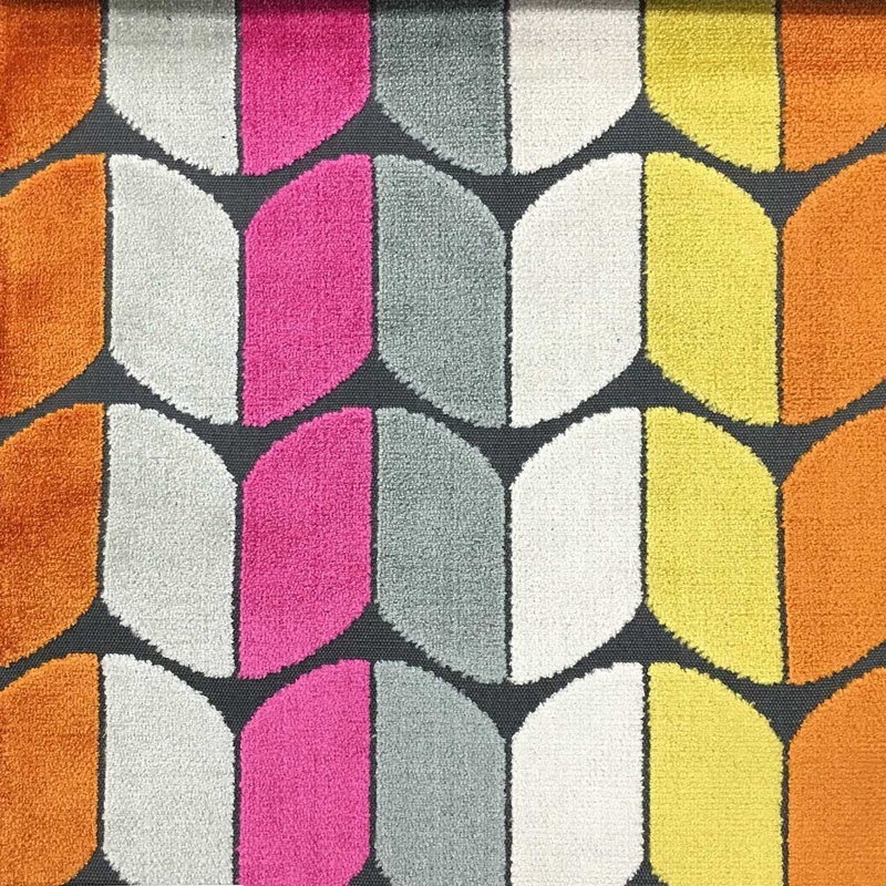 Copenhagen-Holland Cut Velvet Upholstery Fabric, Confetti