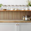 Asbery 30 x 30 cm PVC Tile in Matte Brown