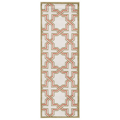 Tapis géométrique Thornbury Performance