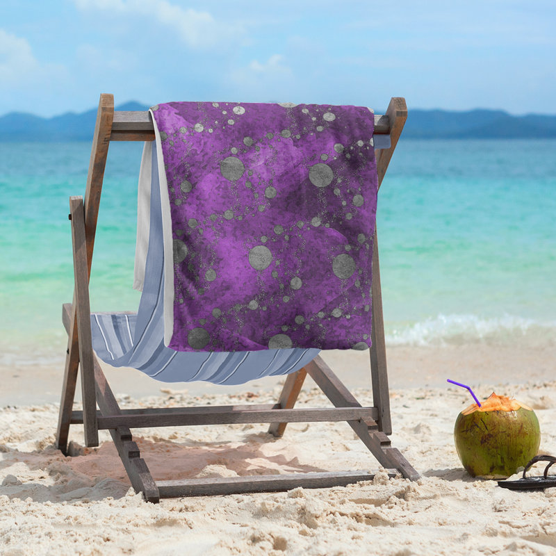 Katelyn Elizabeth Beach Towel, Violet