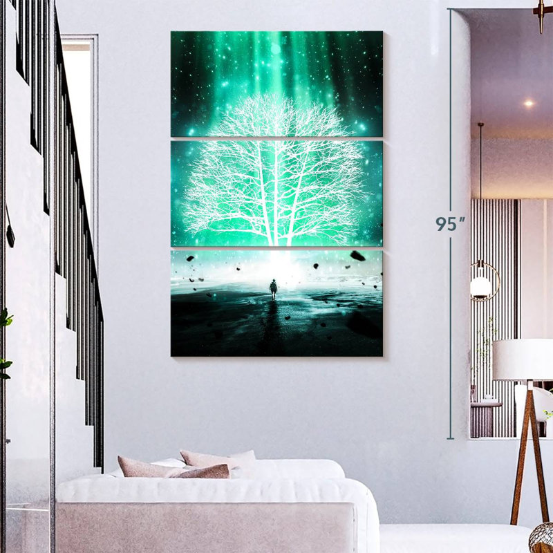 Kelan Life Energy, 74" H x 48" W