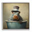 Reproduction de cadre photo sur toile Hippo Rustic Tub-97319455-97319459