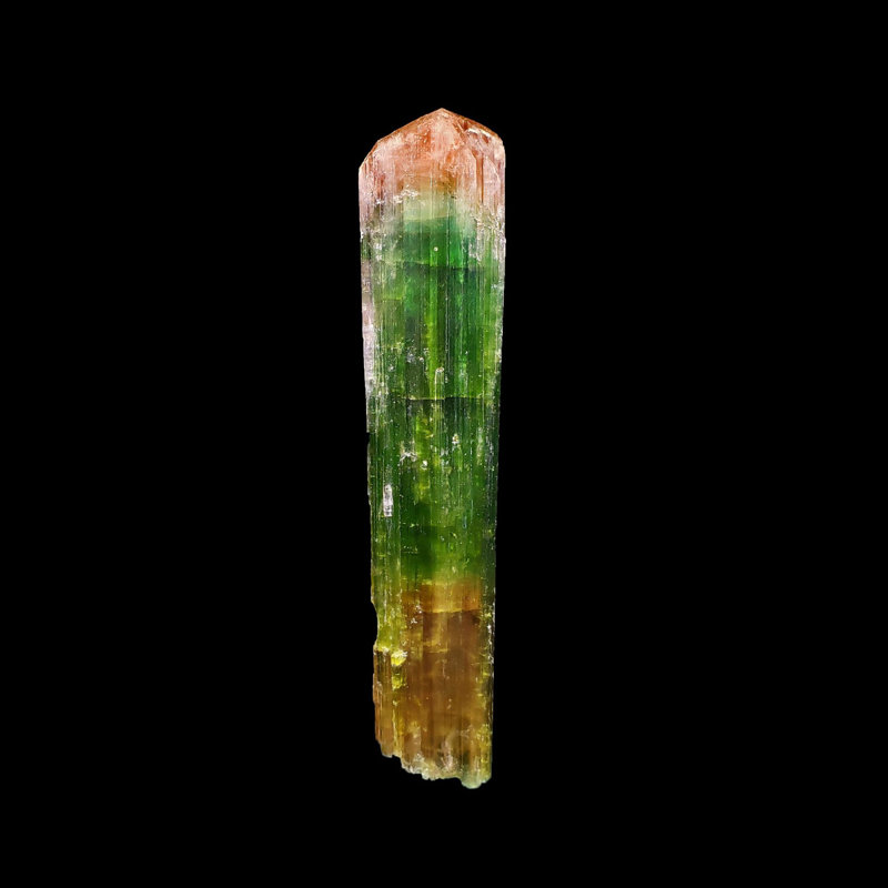Tourmaline melon d'eau de Paprok, en afghanistan